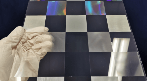 Simultaneous imprinting of nano- & micro structures