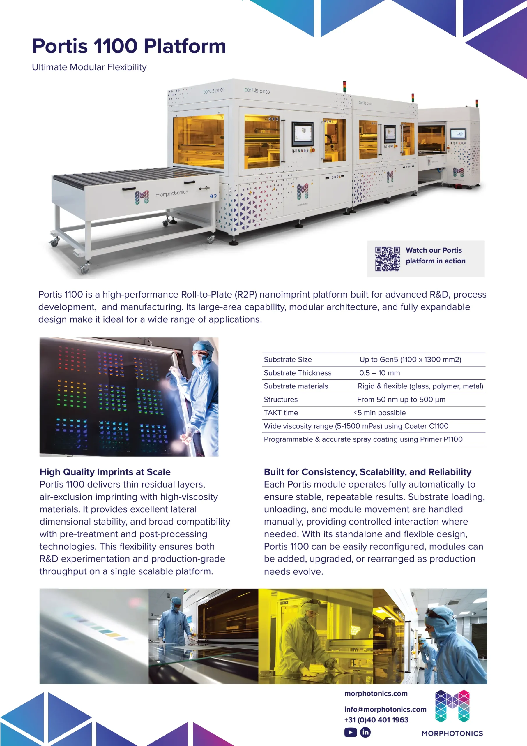 Portis 1100 Platform Brochure